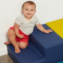 FDP SoftScape Toddler Playtime Corner Climber, Indoor Active Play Structure for