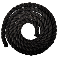 SWING SET STUFF 10′ of 1″ POLYPROPYLENE Black ROPE park fort accessories 0066
