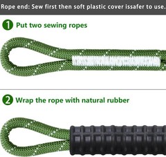 Adjustable 7.25ft Heavy Duty Rope for Tree Swings – Safety & Comfort Guaranteed