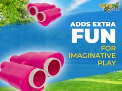 SWING SET STUFF BINOCULARS PINK playground accessory wooden playset park 0132