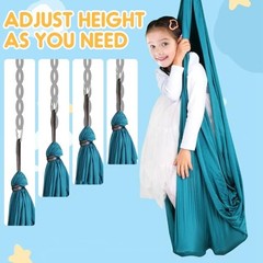 Sensory Swing Indoor Outdoor for Kids Suspension Strap Hardware Kit | Soft
