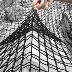 Jalunth Kids Playground Play Safety Net – Climbing Cargo Net (6.5′ X 9.8′)