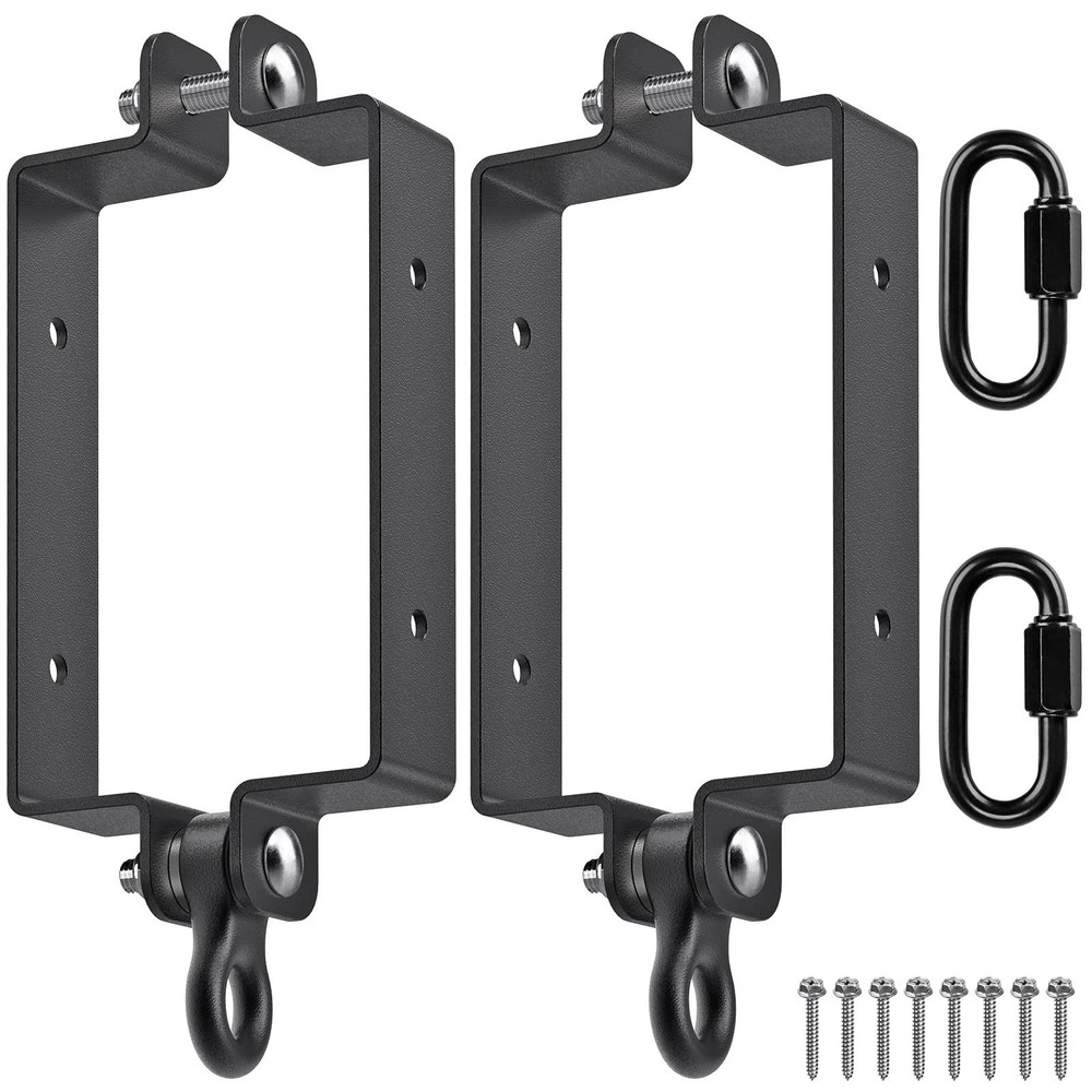 Heavy Duty Swing Hangers, 800lb Capacity Swing Set Accessories for 4×6 Wood B…