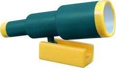 Kids’ Pirate Telescope – Fun Green Attachment for Treehouse, Playset & Swing Set