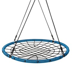Uimoso Spider Web Saucer Swing 40 Inch Round Swings for Kids Outdoor 750 lbs