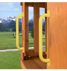 17.2″ 6-PACK Safety Playground Handles Metal Kids Indoor Outdoor Climbing BARS!
