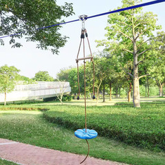 Zipline Kit for Kids and Adult 52 Ft. Zip Line Kits up to 500 Lbs. Backyard Outd