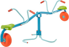 Toys Spiro Spin Teeter Totter – Bounces and Spins 360 Degrees, Blue/Green