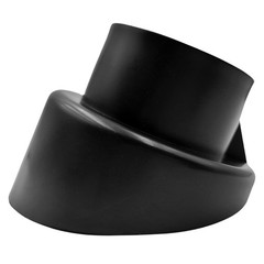 2.36″/60mm Porch Swing Feet, Black Horseshoe-Shaped Plastic Leg Caps to Secur…