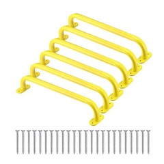 6 Pieces Playground Handles Swing Set Easy Installation Attachment Metal
