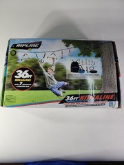 Ripline 36ft Ninjaline Portable JungleGym System 7 Obstacles Missing Storage Bag