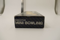 VINTAGE 80’S MINI EXECUTIVE BOWLING SET GAME TOY TAIWAN BOXED