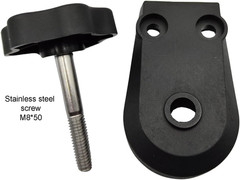 Garden Swing Plastic Fittings for Mainstays Belden Park Swing Version III, 1.93″