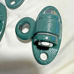 Set of 3 Heavy Duty Swing Hangers Green No Hardware