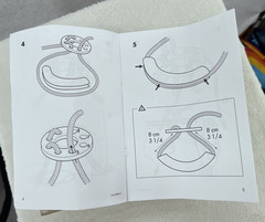 IKEA EKORRE Gym Rings Kids Swing Rope Wooden Handles Climbing Set EUC