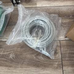 76ft Zip Line Trolley with Spring Brake System (incomplete Set/ Missing Parts).