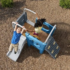 Step2 Scout & Slide Kids Outdoor Playset, Backyard Playground Set, Climber