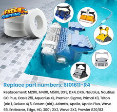 4PCS Pool Cleaner Climbing Rings, 6101611-R4 Climbing Foam Wheels Rings for Dol-