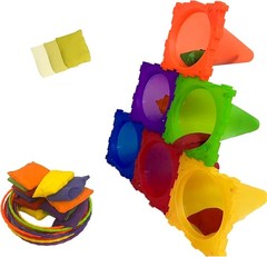 31-Piece Outdoor Games Combo Set: Fun Toys for 1-4 Players, Perfect for Parties