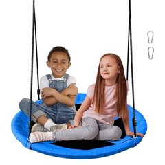 Saucer Swing for Kids – 40 Inch Outdoor Tree Swing with 660 lb AB010006-1