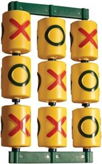Swing Set Tic Tac Toe Spinner Panel, Yellow