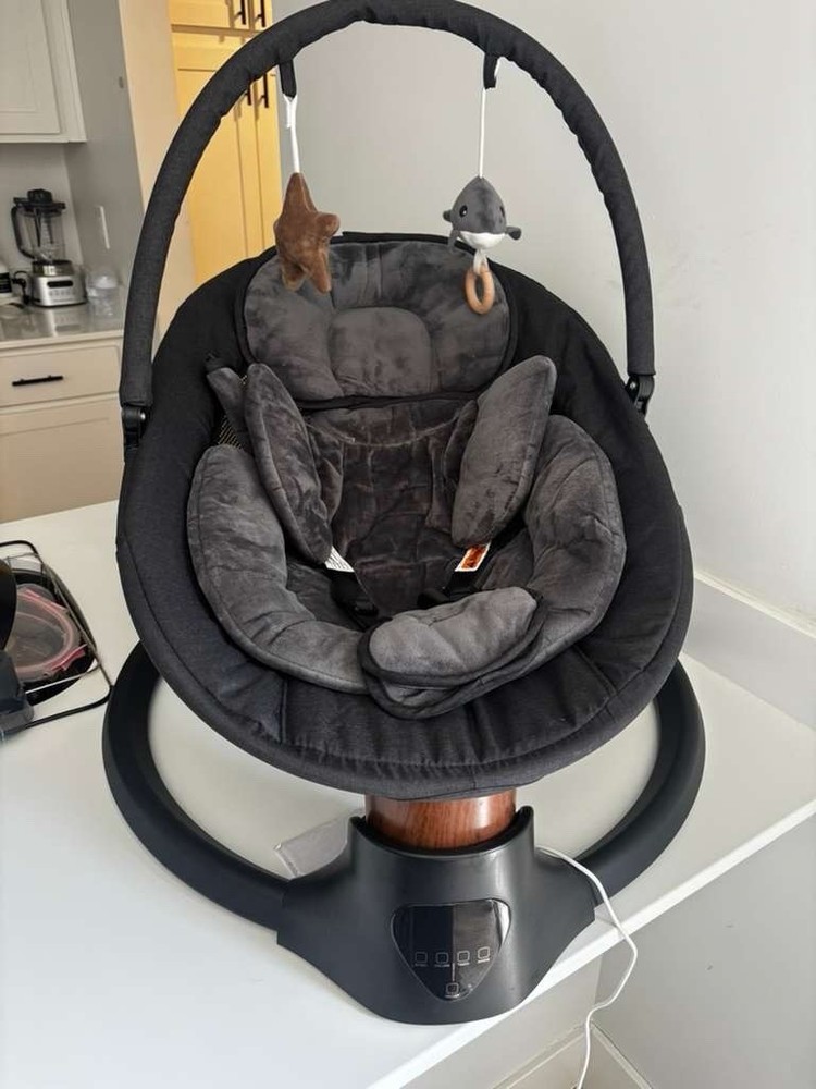 Columpio Para Bebé Fasonbaby,columpio Eléctrico Con 10 Melodías Preestablecidas