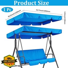 GORGECRAFT Swing Canopy Marine Blue