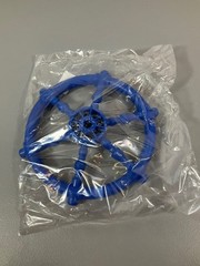 Backyard Discovery Premium Steering Wheel – Blue and Lime – NO HARDWARE