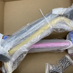 Metal Playground Safety Handles 17 Inch Long Set of 4 Multicolor Espets