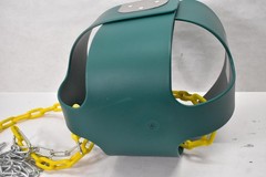 Little Dove Toddler Full Bucket Swing Seat Green Playground Chains ETQQ02 3-5yr
