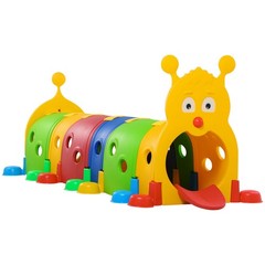 Caterpillar Tunnel for Kids 3-6 Years Outdoor Indoor Climb Crawl Play Equipment