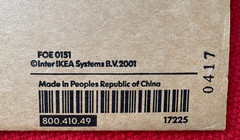 NEW IKEA EKORRE 800.410.49 Galvanized Swing Hanging Hooks