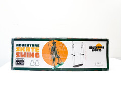 Adventure Skate Swing (Green) – 250 lb Capacity – New, Damaged Packaging
