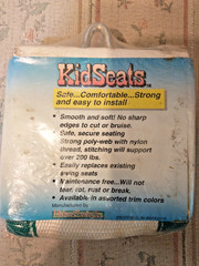 KidSeats Youth Swing Seat Green Midwest Sewing Playset Add On NOS Outdoor
