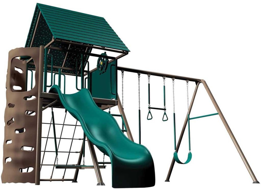Lifetime 91069 Big Stuff Swing Set (Earthtone)