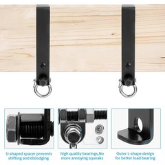 Heavy Duty Swing Hangers, Wooden 180° Swing Set Accessories Hammock Capacity …