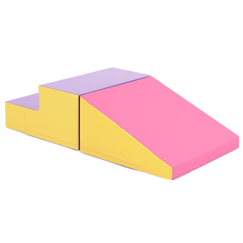 Step and Slide Climber for Infants & Toddlers Baby Soft Foam Structure Blocks