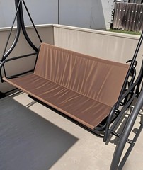 Porch Patio Swing Replacement Seat Cover, 2/3 Seat 600D Thicken Oxford Waterproo