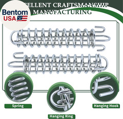 Shock Absorbing Spring 2 Pcs 304 Stainless Steel Spring for Porch Swing, Dog Lea
