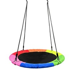 Tree Swing,Saucer Flying Swing 40 Inch for Kids,900D Oxford Multicolor
