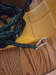 Vintage Hedstrom Contour Swing Yellow with S hooks
