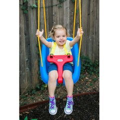Columpios Para Bebes De 1 a 3 Años Niños Azul Infantil Para Casa Interior Patio