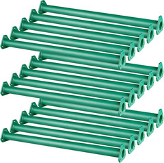 15 Set Metal Monkey Bars Rungs for Indoor/Outdoor Climbing – Green