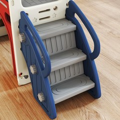 Qaba 8 in 1 Toddler Slide Set for Kids Ages 1-6 Indoor Outdoor Playground