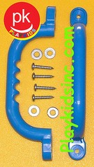 SwingSet Playset Playground Jungle Gym Handles yard Hand grip Safety (2) Blue