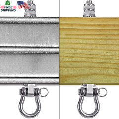Benelabel Heavy Duty Swing Hangers with Bearings – Set of 4 Stainless Steel 304