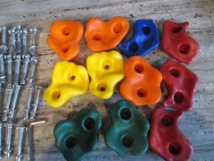 11 Hyponix Climbing Monkey Tree Holders Handles Grips for Play Wall Mountain