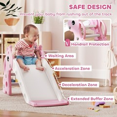 Child Slide with Integrated Sports Game 41.7×20.3×20.5 inch Size