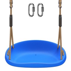 Heavy Duty Swing Seat for Adults Kids Tree Swing with Weather Proof Ropes Swi…
