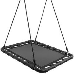 Sorbus Outdoor Platform Swing for Kids Mat Swing for Tree, Swing Set, Playground